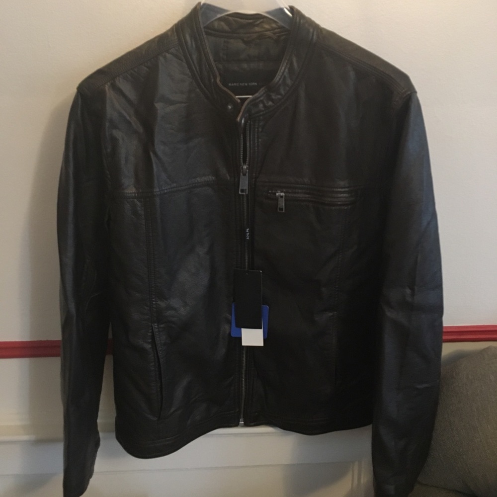 Andrew Marc Leather Jacket. Brand New!
